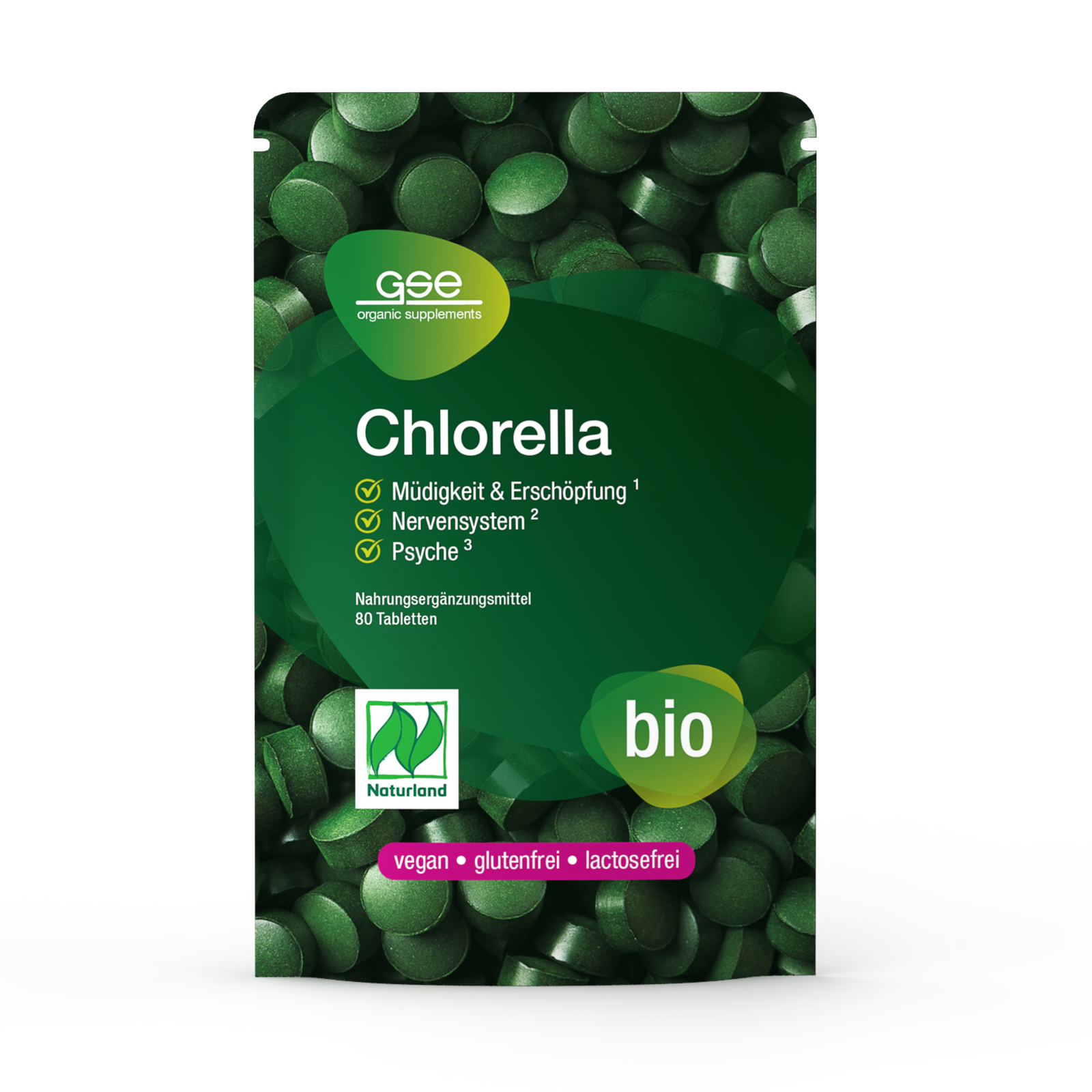 Chrlorella Nahrungsergänzungsmittel kaufen: Online Shop von GSE – GSE organic ...