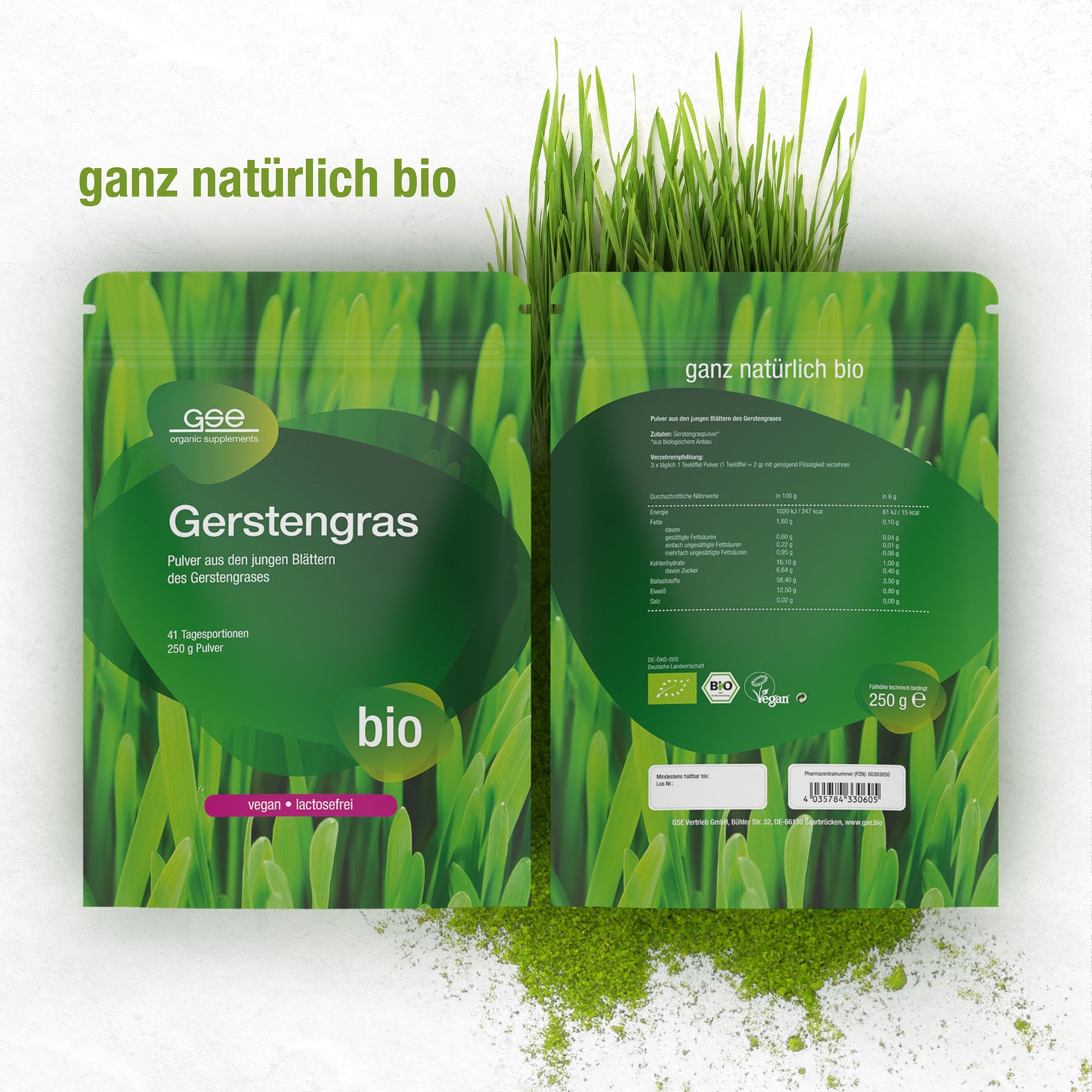Gerstengras Pulver (Bio)