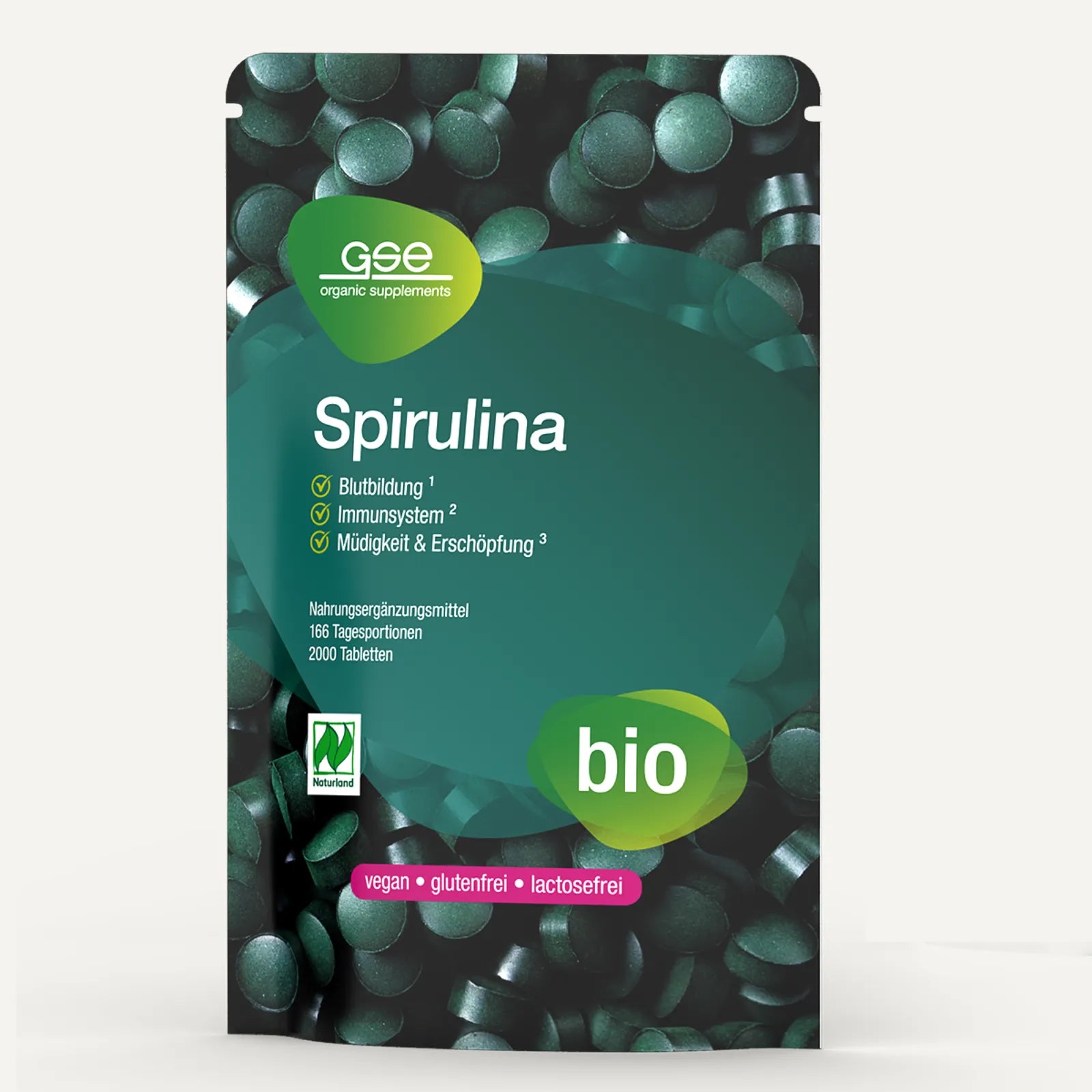 Spiruline bio Naturland (comprimés)