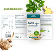 BIO Konjac Glucomannan Sättigungspulver