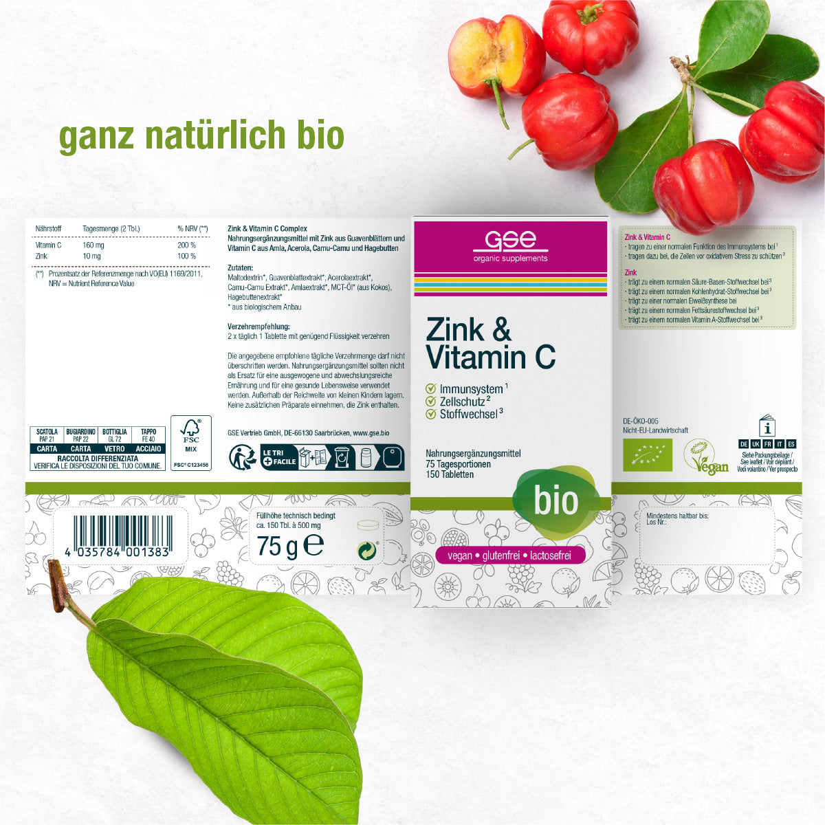 Zink & Vitamin C  (Bio)