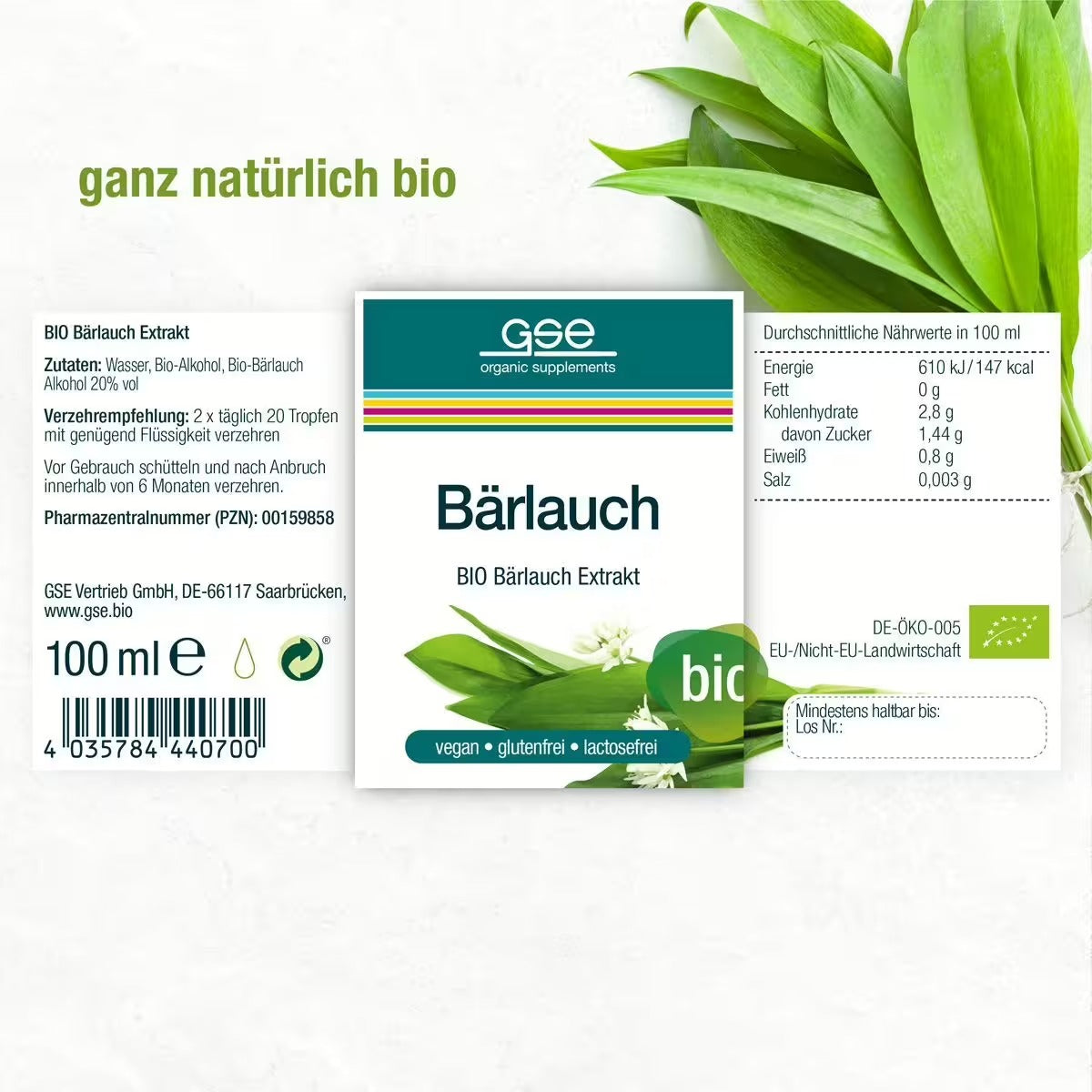 Wild garlic extract (organic)