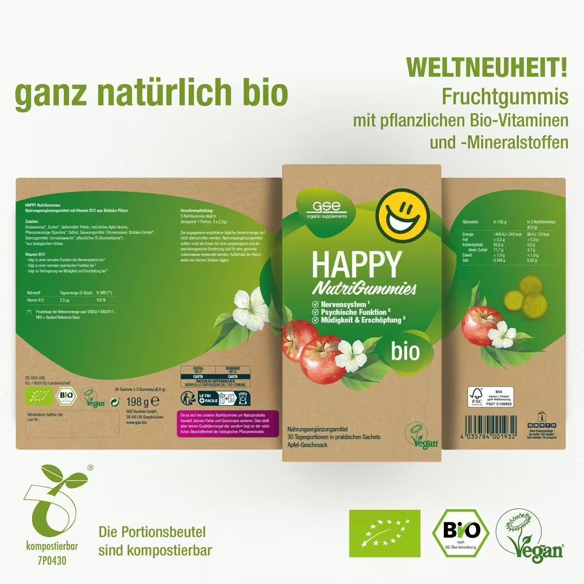 Happy NutriGummies (Bio)