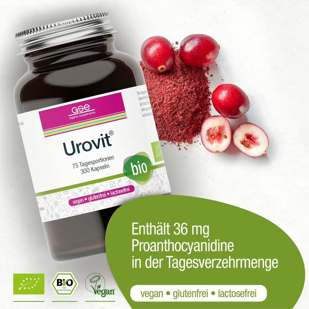 Urovit®-Cranberry Kapseln (Bio)