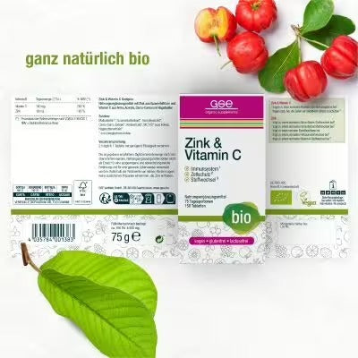 Complexe de zinc + vitamine C (bio)