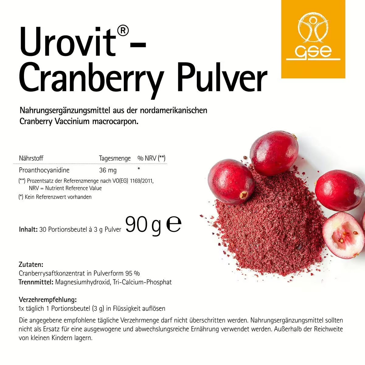Urovit®-Cranberry Pulver