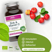 Complexe de zinc + vitamine C (bio)